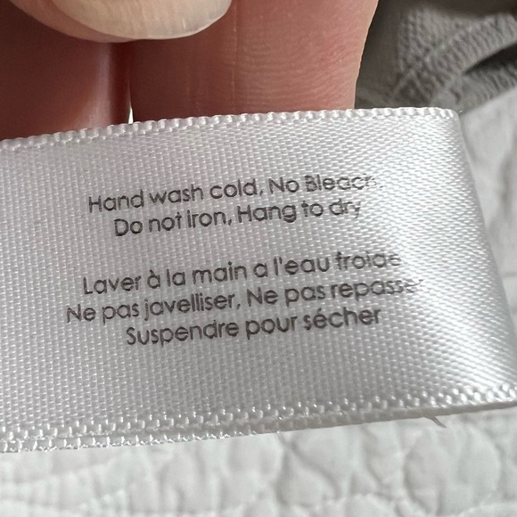 MONK & LOU Grey Oversized Cropped Chiffon Blouse, Size X-Small - #253 - Picture 10 of 11